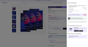 60 condones Durex Mutual Climax por 36,20€