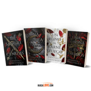 Pack 4 libros Saga de Sangre y Cenizas por $1235