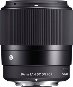 Sigma 30mm F1.4 DC DN C Sony E voor €299 met Amazon Prime