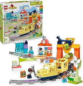 LEGO Duplo 10428 Grote interactieve buurttrein voor €104,99 bij Amazon