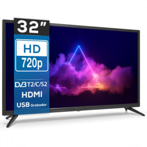 Televisor 24 pulgadas Led HD, múltiples conexiones - TD Systems