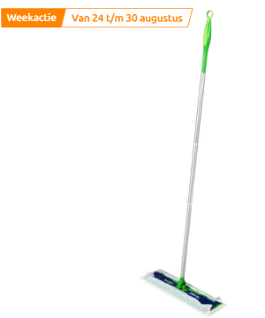 Swiffer Sweeper XXL kit - incl. 8st navulling voor €9,98 bij de Action