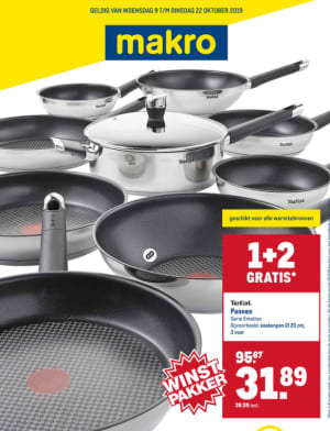 Einde Ambitieus ik ben trots Diverse Tefal Emotion pannen 1 + 2 gratis