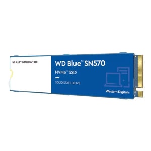 Disco Duro WD Blue SN570 1TB - NVMe SSD, hasta 3500MB/s en lectura por 39.99€