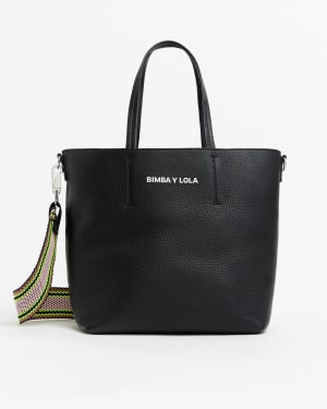 50% descuento BOLSO SHOPPER L PIEL en BIMBA Y LOLA