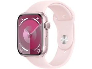 Apple Watch Series 9 41mm Roze (Roze Siliconenband M/L) voor €319 bij de Mediamarkt