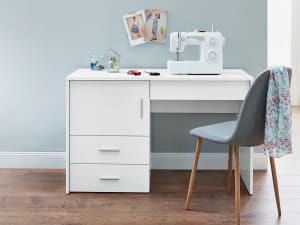 Mesa para máquina de coser blanca solo 69,99€