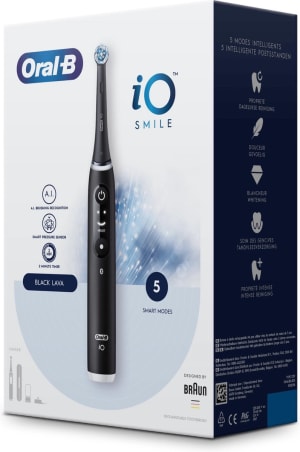 Verlichten Fabel Tact Oral B iO - 6N - SMILE Black Lava Elektrische Tandenborstel voor €99 bij  Kruidvat