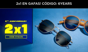 2X1 Gran Promo Gafas de Sol en Meller con 6YEARS