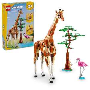 Lego Creator Safari de Animales Salvajes Set, jirafa, gacelas y león por 46,99€ (cuenta nueva por 36,99€)