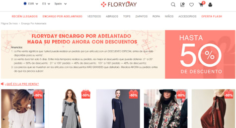 Abrigos Hasta De Floryday 50 Mujer Descuento 7qPrERqWp