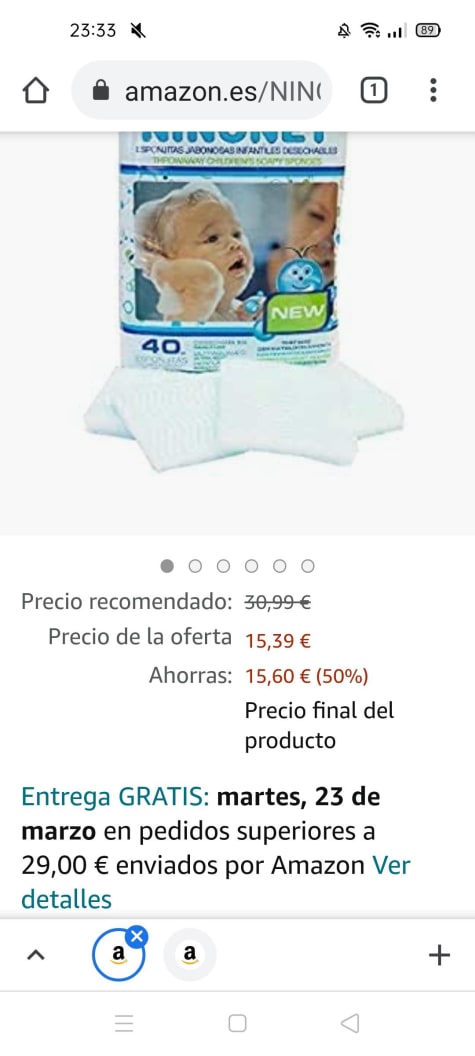 120 ESPONJAS Jabonosas Desechables bebes, niños y adultos - 120 Unidades -  Esponja Bebe Piel Sensible - Esponjas Baño con Jabón ph neutro - Pack 5