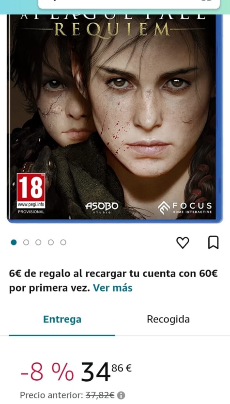 A Plague Tale: Requiem - PS5 · Focus Interactive · El Corte Inglés