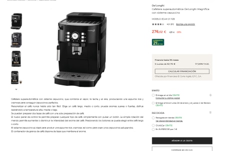 Lidl rebaja esta cafetera superautomática Melitta y la deja a precio