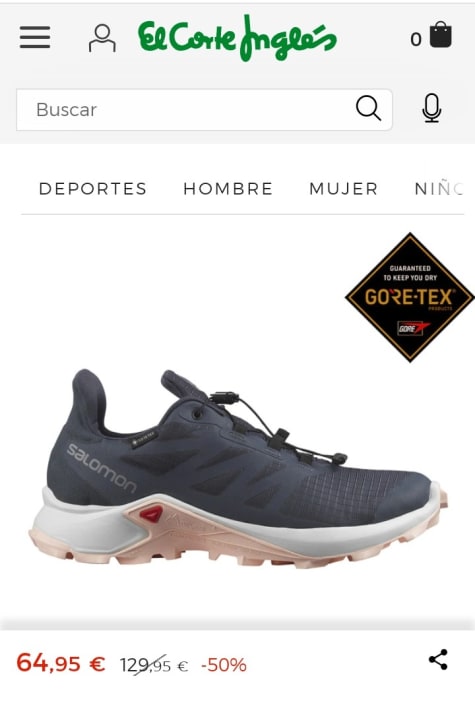 Zapatillas de Trail Running de Hombre · Deportes · El Corte Inglés (379)