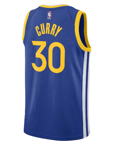 Camiseta Golden State Stephen Curry tallas grandes por 44,95€