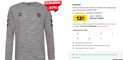 Las mejores ofertas en Hummel sudaderas de Manga Larga Para Hombres