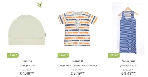 Sale bij Limango tot 94% korting+ €5 korting d.m.v code Aanbiedingen