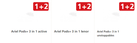 Ariel 3 in 1 pods + 1+2 gratis bij Jan Linders Aanbiedingen