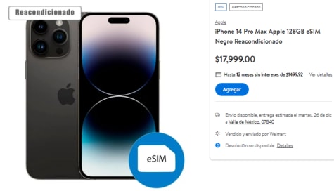 COMPRE UN IPHONE 12 DE WALMART (REACONDICIONADO) - ¿COMO LLEGÓ? 