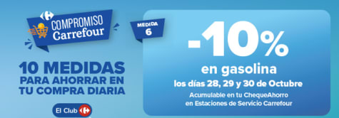 descuento en Carrefour días 28, 29 y 30