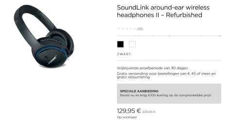 Refurbished Soundlink Around Ear Wireless Headphones Ii Voor 129 95 Refurbished Soundlink Around Ear Wireless Headphones Ii Voor 129 95