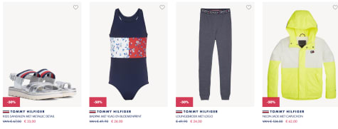 50% Korting op de Tommy Hilfiger out of season sale Aanbiedingen