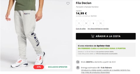 Ropa de deporte para hombres en varios colores | C\u0026A