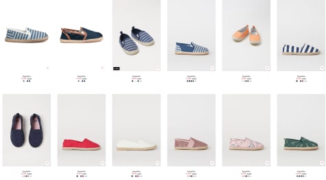 espadrilles kinder h&m