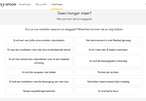 Marley Spoon Kortingscode: €25 Korting op je maaltijdbox / €2,49 per gerecht Aanbiedingen