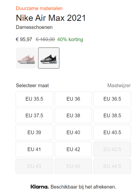 kortingscode nike 2021