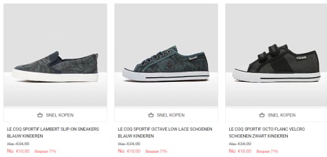 20% Extra Korting op de sale bij Perry Sport Aanbiedingen