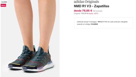 Pakistán Experimentar Abastecer Zapatillas de Mujer adidas NMD R1 V3 por 67.95€