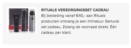 Rituals aanbiedingen bij de Bijenkorf Aanbiedingen Rituals aanbiedingen bij de Bijenkorf Aanbiedingen