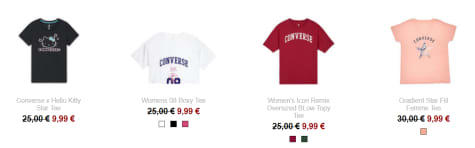 Tot 75% Korting op Converse schoenen in de Sale Aanbiedingen