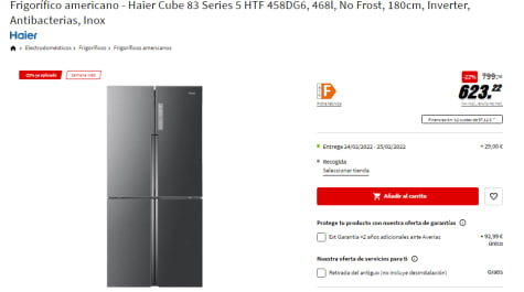 Frigorífico Americano Haier F HTF-458DG6