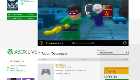 Juego LEGO Batman gratis con Gold para Xbox 360/One en Microsoft