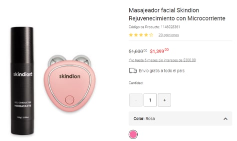 Masajeador facial liverpool hotsell