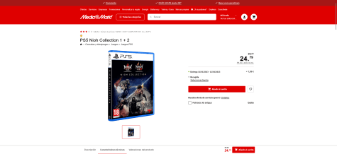 Chollo! Nioh Collection, Nioh 1 y 2, sólo 39 euros. - Blog de Chollos