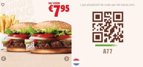 Alle Burger King kortingscodes/coupons Aanbiedingen