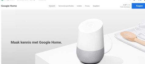 Google Home (Wit) voor €49 Aanbiedingen Google Home (Wit) voor €49 Aanbiedingen