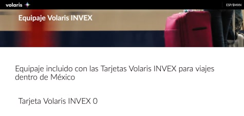 Gratis Maleta 25 kg documentada en Volaris