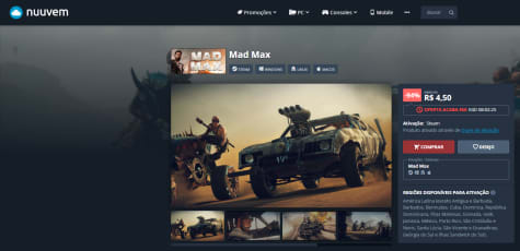 Jogo Mad Max Ps4 KaBuM