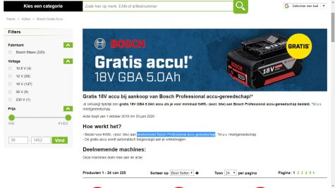 Toolnation nu gratis Bosch accu