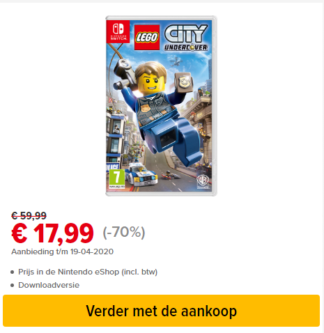 lego city undercover switch eshop