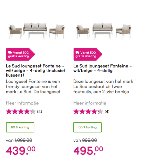 Tot 80% Korting op de allergrootste sale ooit bij Leen Bakker Aanbiedingen
