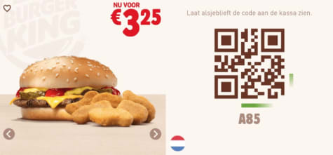 Alle Burger King kortingscodes/coupons Aanbiedingen