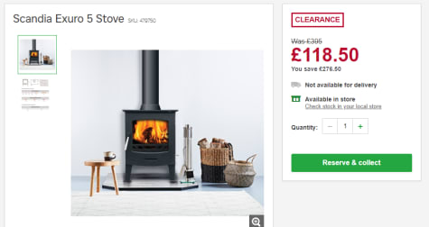 Scandia Exuro 5 Stove