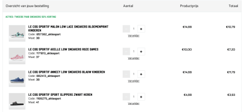2e paar schoenen 50% extra korting + 10% extra door kortingscode Aanbiedingen 2e paar schoenen 50% extra korting + 10% extra door kortingscode Aanbiedingen