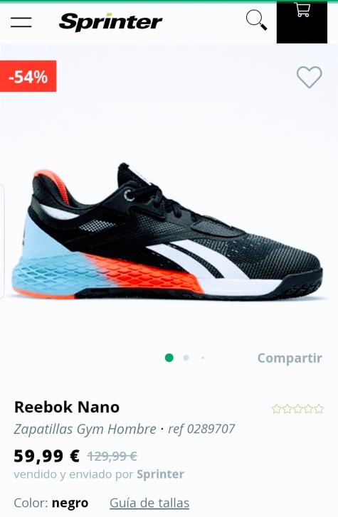 zapatillas reebok sprinter